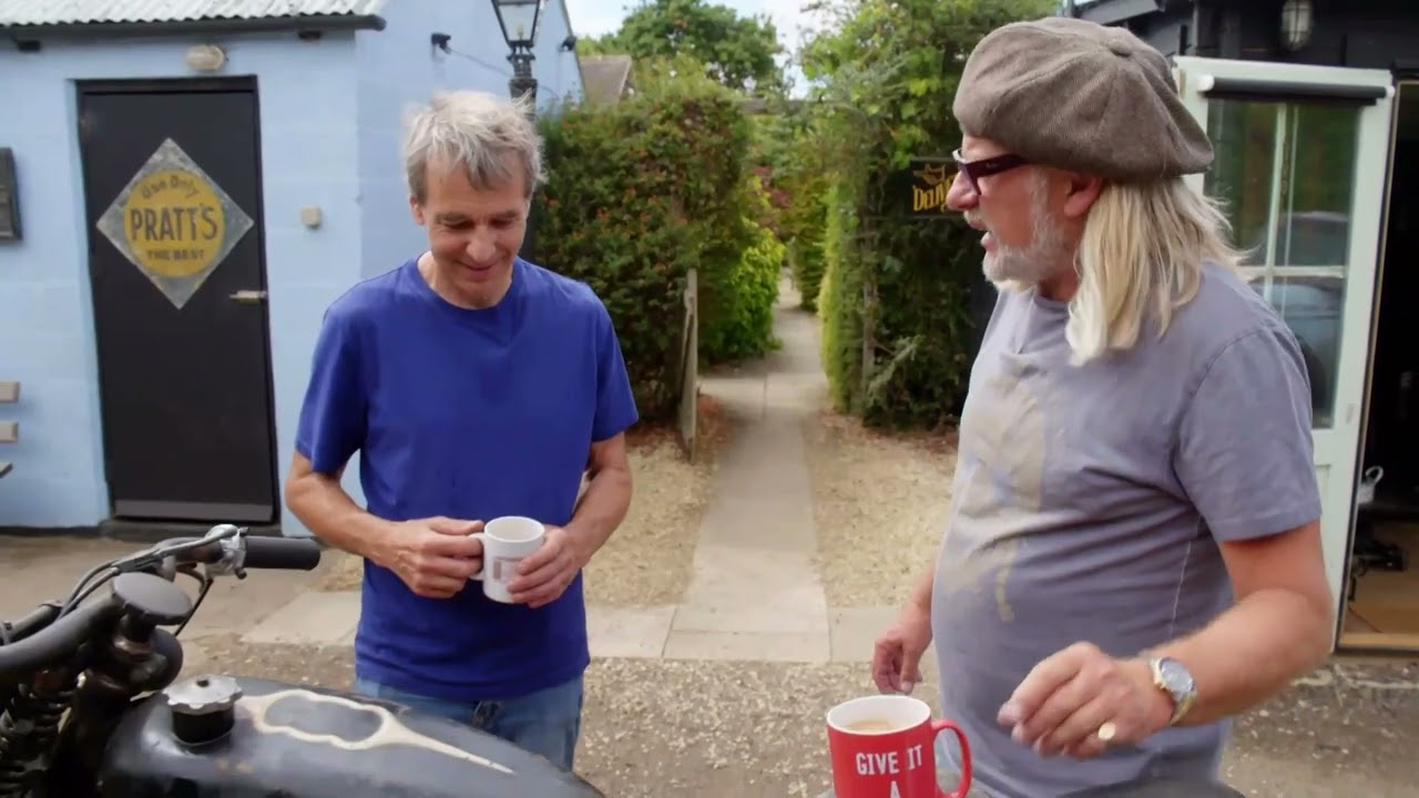Allen Millyard gets his teeth into a French Fancy