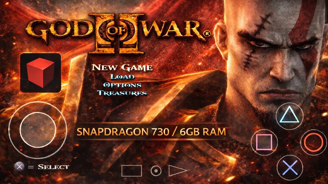 GOD OF WAR 2 - NetherSX2 test on Snapdragon 730/6GB RAM + definitive config for low-end devices
