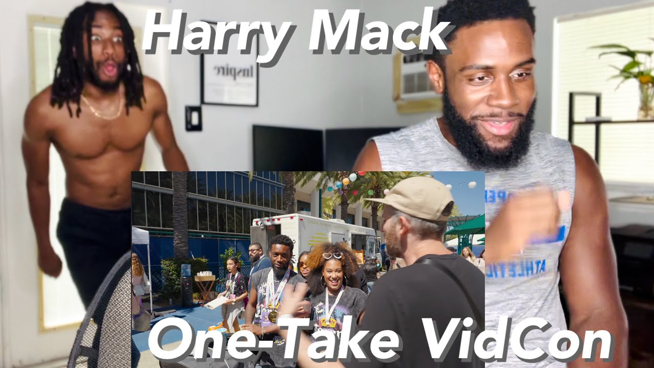 HARRY MACK VidCon 13 Minute One-Take Freestyle REACTION