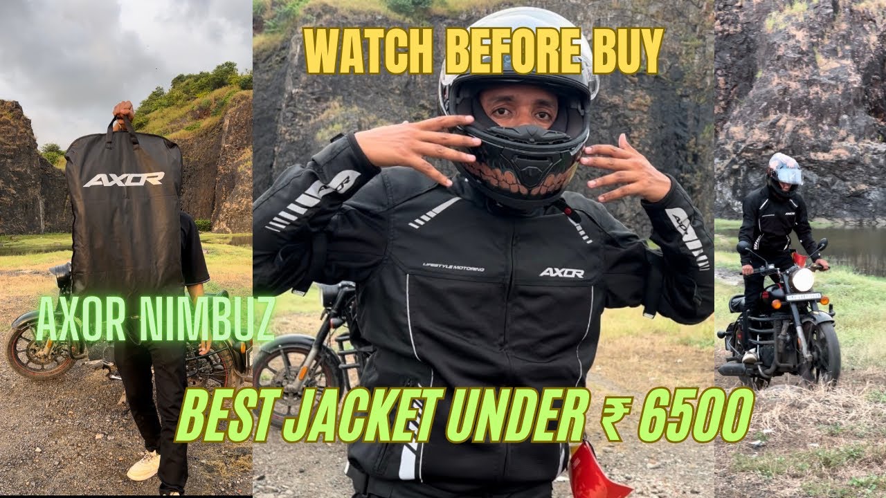 Unboxing my new jacket 😍 Axor nimbuz | best jacket under ₹6500 😱 .