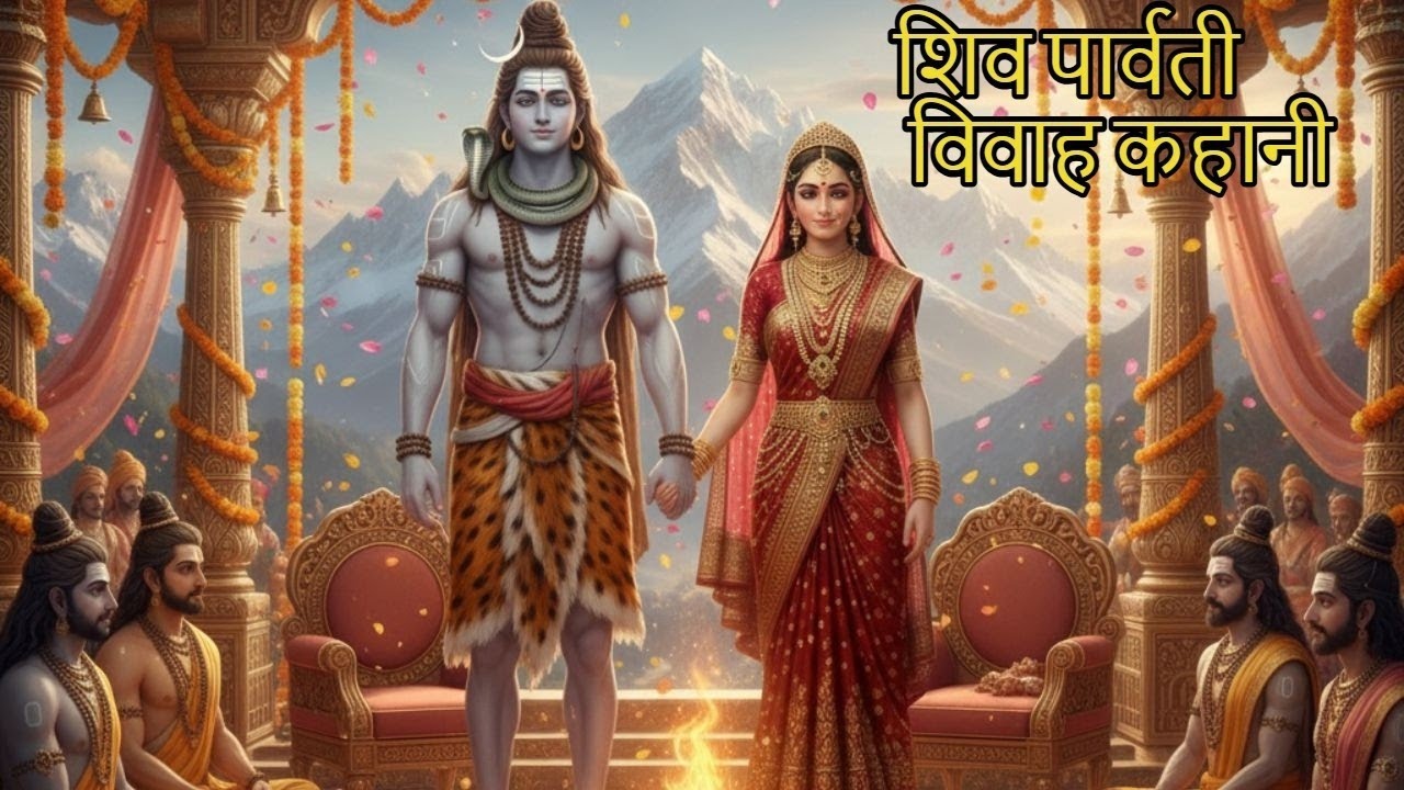 शिव पार्वती विवाह की कहानी #hindikahanian #mahashivratri #mahashivratrispecial #moralstories #shiva