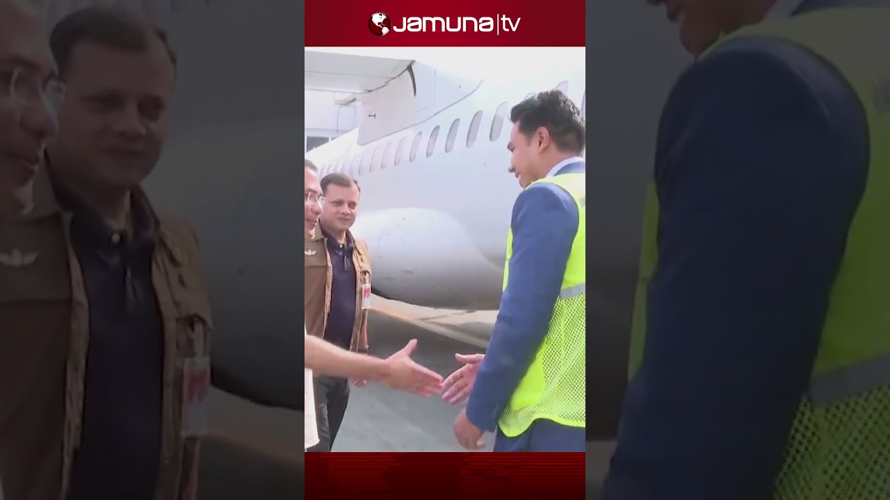 খাল খনন কর্মসূচিতে যোগ দিতে সৈয়দপুর থেকে দিনাজপুরের পথে প্রধানমন্ত্রী #tarekrahman #jamunatv