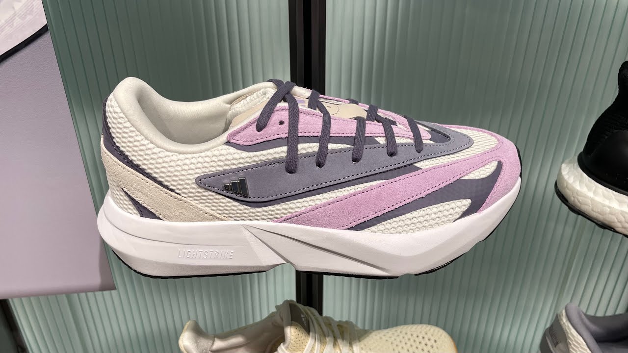 Adidas Lightblaze (Off White/ Silver Violet/ Powder Plum) - Style Code: JR3454