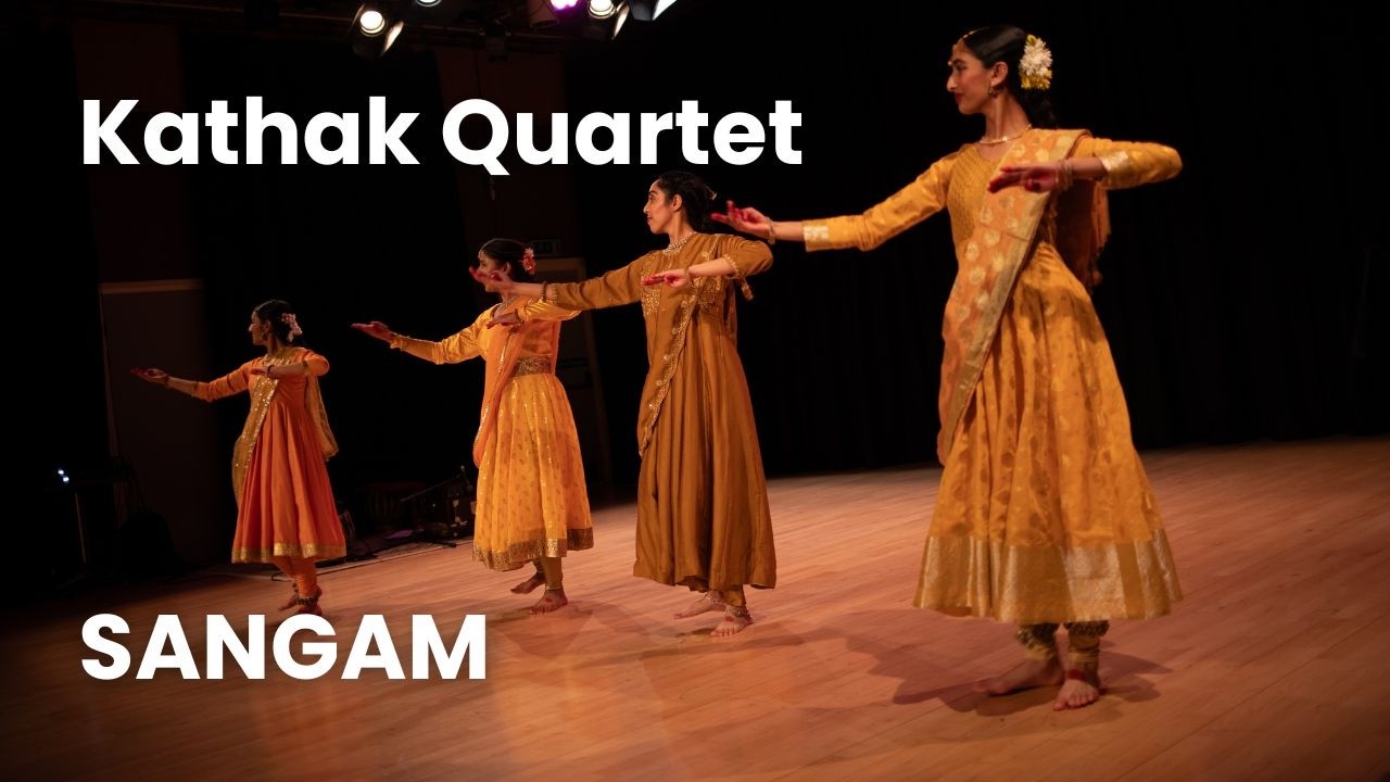 Kathak Quartet Level 1 Kathak Performance | SANGAM