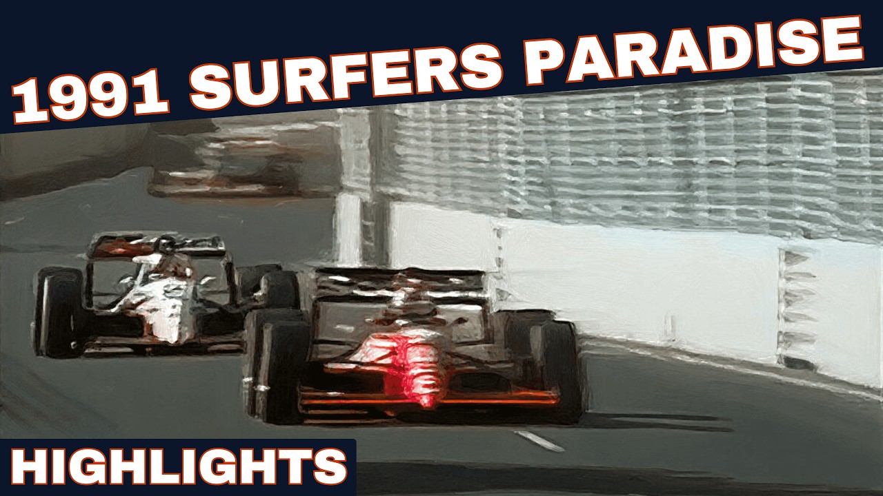 1991 CART Surfers Paradise - Race Highlights