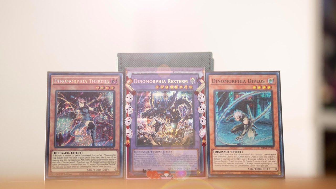Yu-Gi-oh! 1st Place Dinomorphia Deck Profile | Post AGOV | November 2023