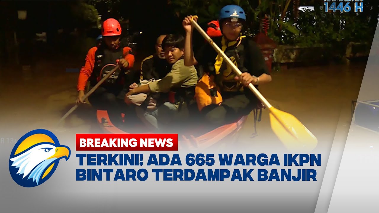BREAKING NEWS - Hingga Malam Ini, Ketinggian Air di IKPN BIntaro Capai 4 Meter