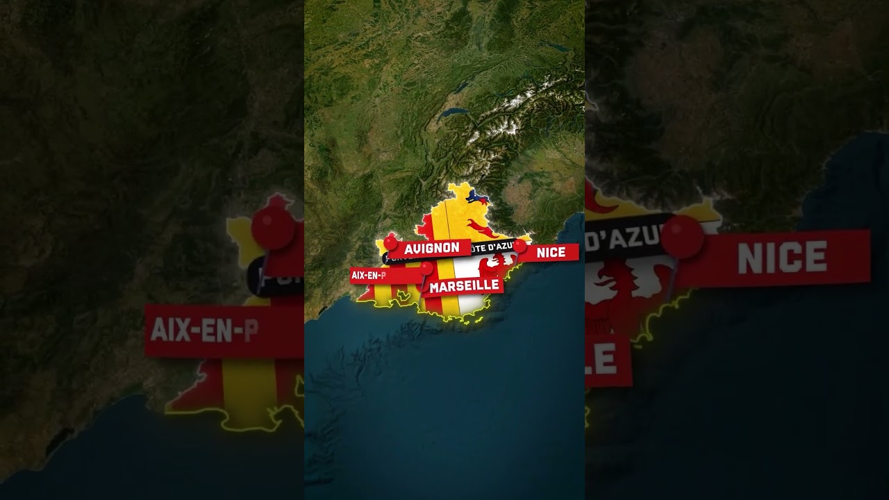 La r&eacute;gion Provence-Alpes-C&ocirc;te d&rsquo;Azur est une r&eacute;gion fran&ccedil;aise &Eacute;tonnante #provencealpescotedazur