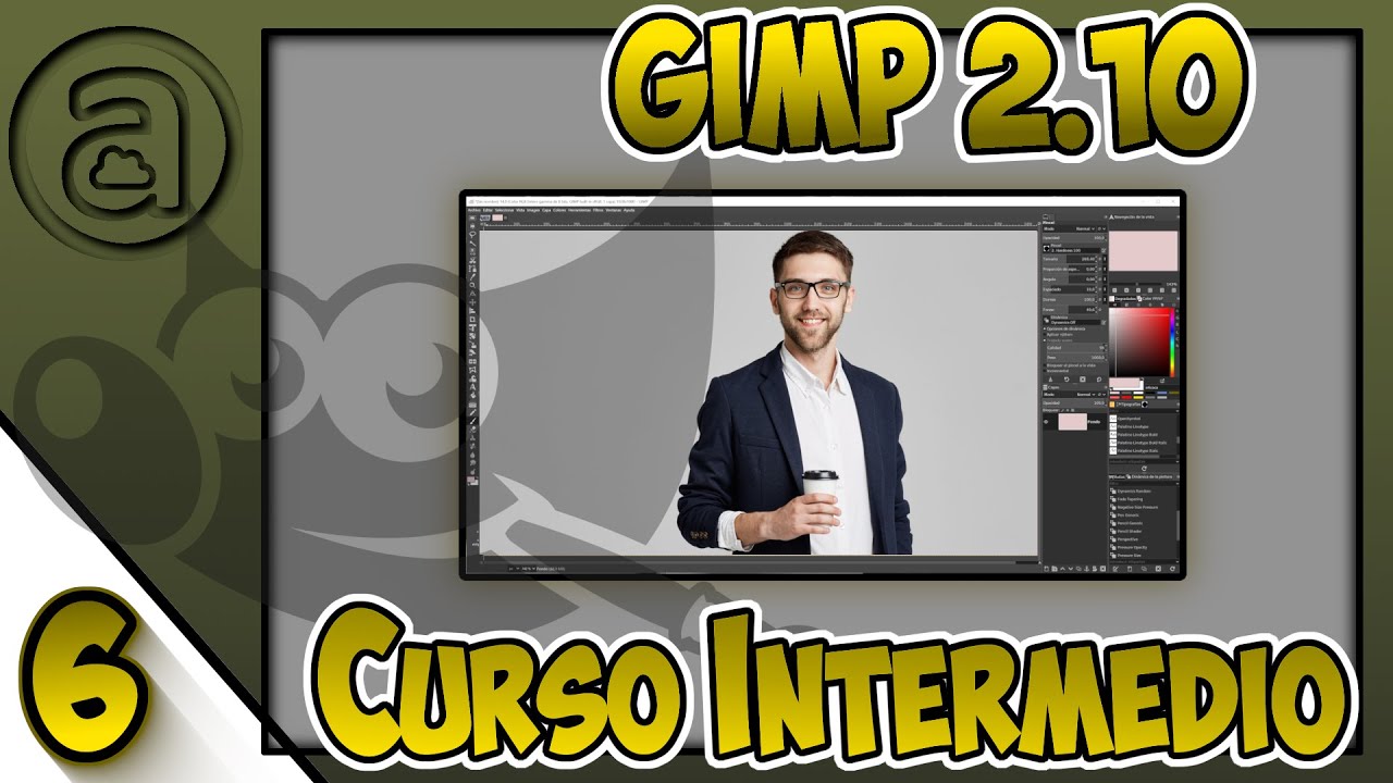 GIMP 2.10  Curso INTERMEDIO  ▶▶  6. Fotomontaje (Versión no actual)