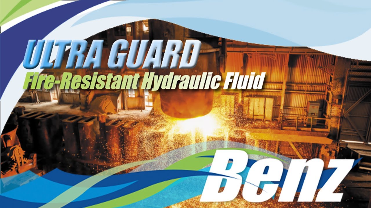 ULTRA GUARD Fire-Resistant Hydraulic Fluid by Benz