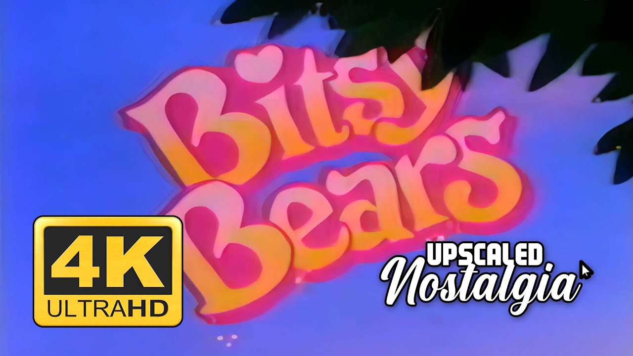 Bitsy Bears (1992) Intro and Closing Theme | Remastered 4K Ultra HD Upscale