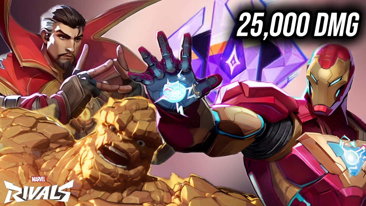 The Thing Dominates With High Damage In Marvel Rivals | Marvel Rivals Gameplay 