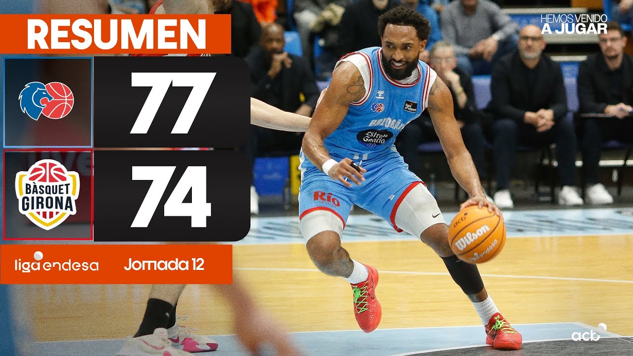 Río Breogán - Bàsquet Girona (77-74) RESUMEN | Liga Endesa 2024-25