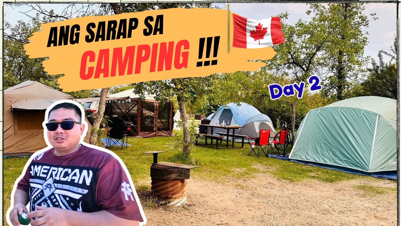 Ang sarap sa camping! Gardiner Dam & Danielson Provincial Park | Saskatchewan | JAG AND TALA
