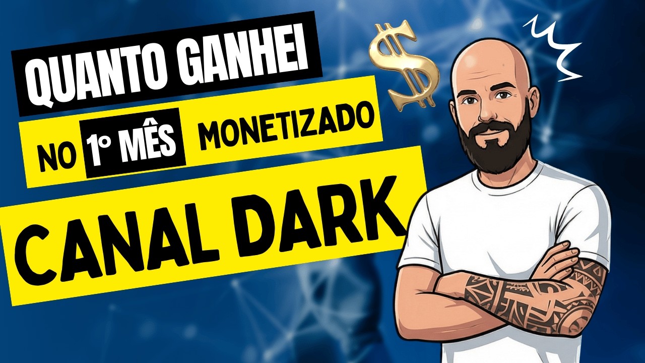 CANAL DARK VALE A PENA EM 2026? (meus números reais)