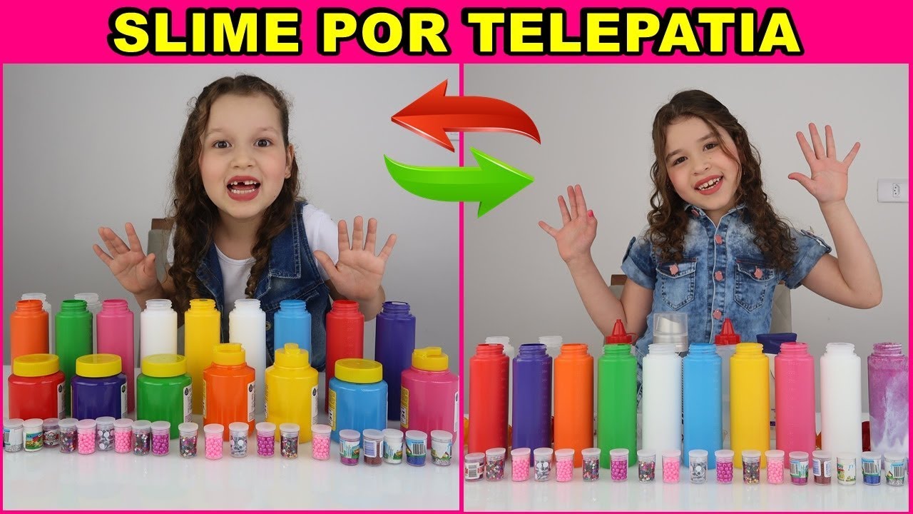 MARIAS BRINCAM DE SLIME POR TELEPATIA