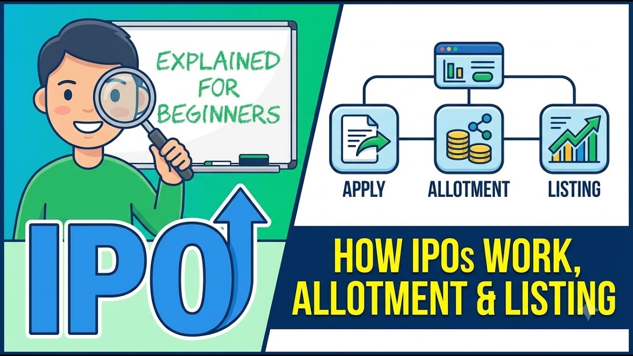 IPO Explained for Beginners | How IPOs Work, Allotment & Listing