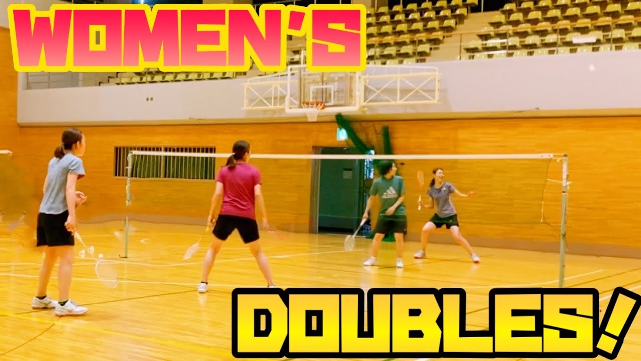 【まつじゅん杯】元日本ランカー達の女子ダブルス！【バドミントン】