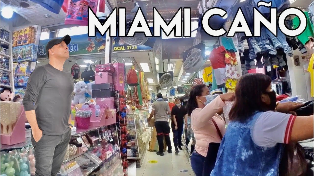 Conociendo Miami Caño 😀 El popular CENTRO COMERCIAL DEL MERCADO DE BARRANQUILLA🇨🇴