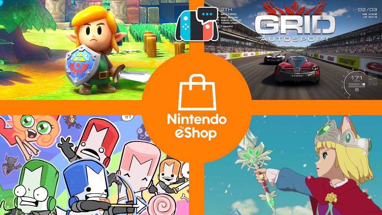 New Switch games this week - Zelda, GRID, Lego and more!