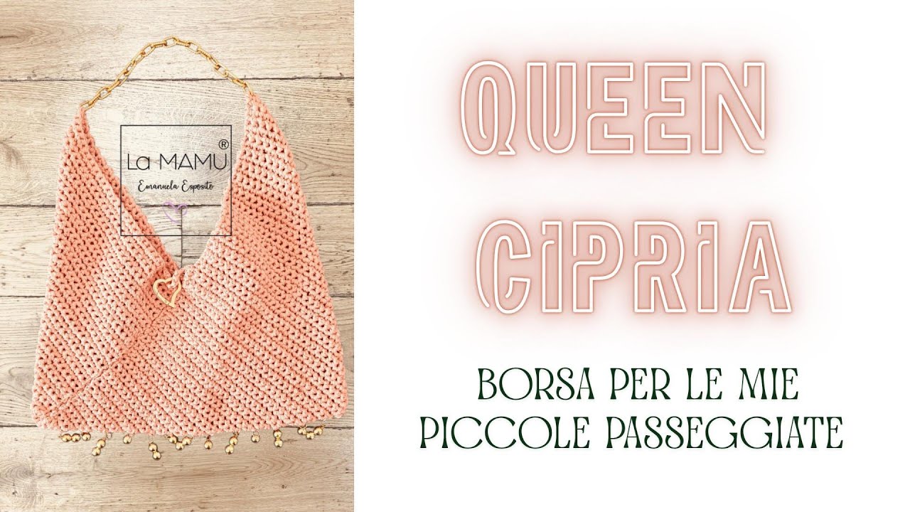 QUEEN CIPRIA   una piccola borsa per le mie piccole passeggiate