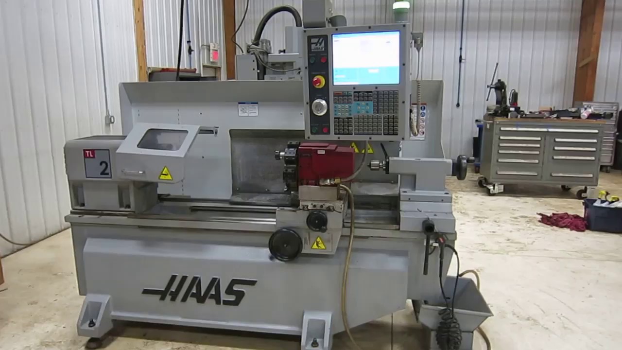 Haas TL-2 CNC Toolroom Lathe with Tailstock and Dorian Automatic Turret