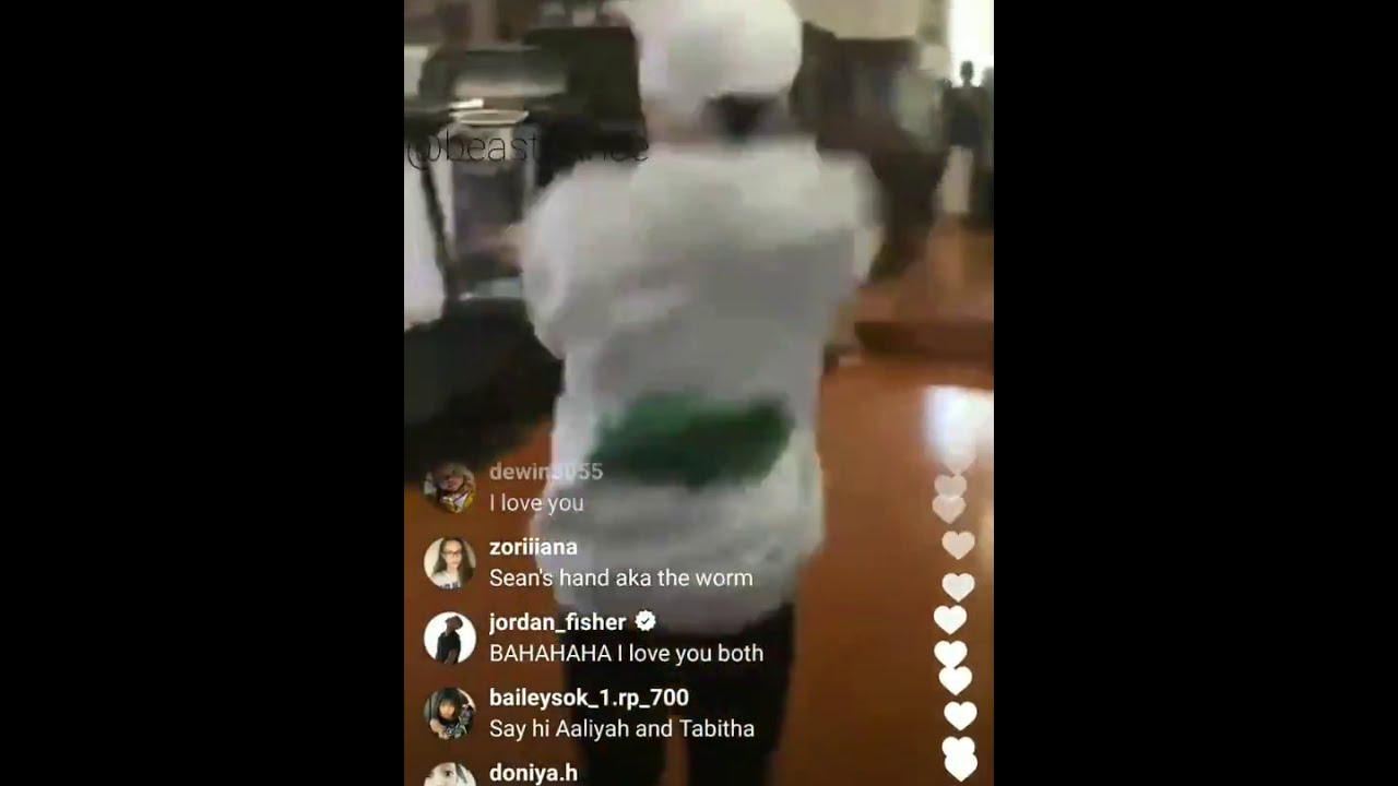 Part 4 Kaycee Rice live on instagram with Sean Lew (Seaycee)