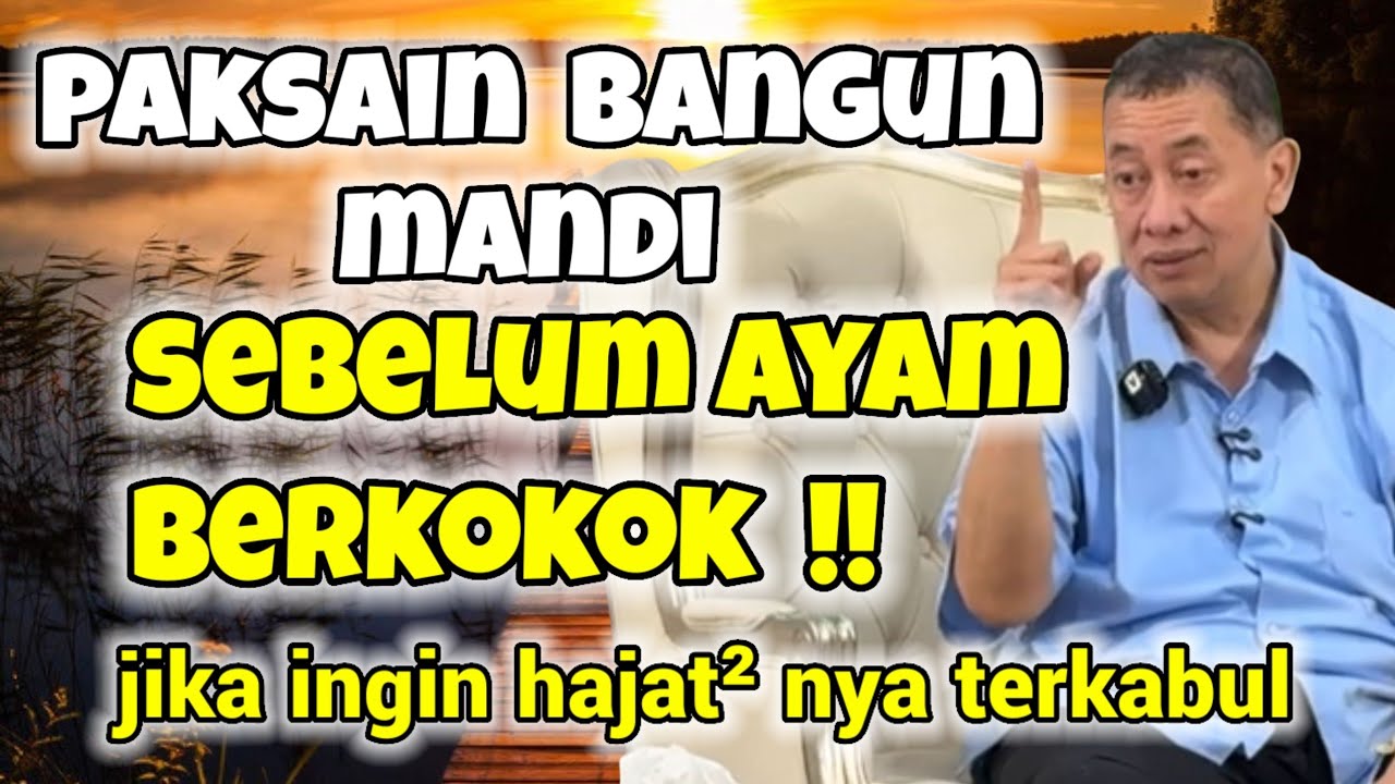 Jika ingin hajat terkabul lakukan yang sati ini