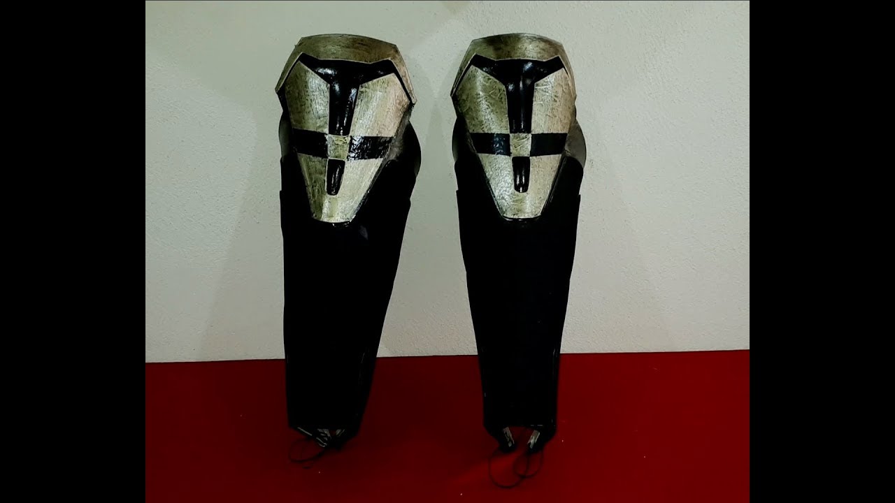 COMO HACER LAS ESPINILLERAS DE THANOS (INFINITY WAR)