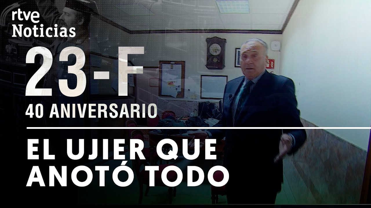 Un UJIER, ÚNICO TESTIGO DIRECTO de la CONVERSACIÓN entre SUÁREZ y TEJERO | RTVE Noticias