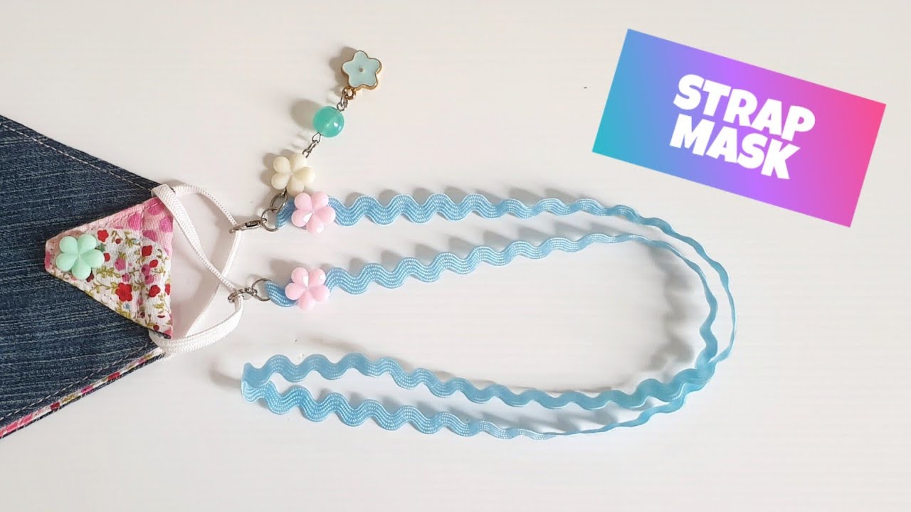 😷 Strap Mask - Kalung penggantung masker - Tali Masker - Lanyard