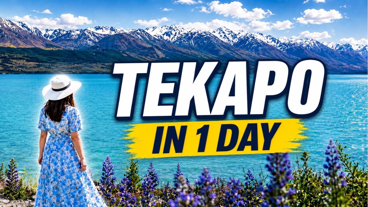 Lake Tekapo New Zealand 🇳🇿 | Top Things to Do + Lake Pukaki Travel Guide