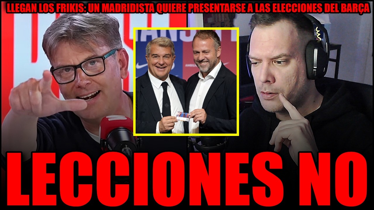 😡🔥 *FRIKIS* DAVID BERNABÉU, NO TODO ES RESPETABLE Y ESTÁN MATANDO A FLICK POR APOYAR A LAPORTA...