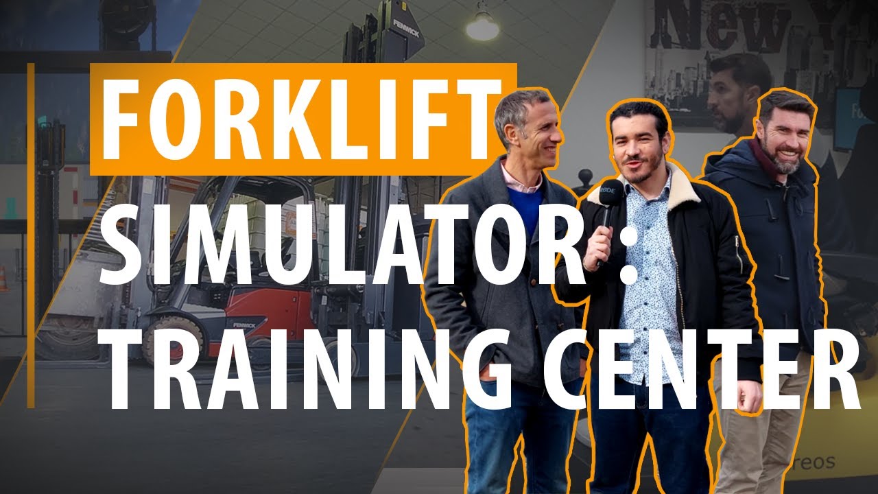🔸📺 ACREOS TV : IMMERSION dans un CENTRE DE FORMATION | SIMULATEUR CHARIOT ELEVATEUR !