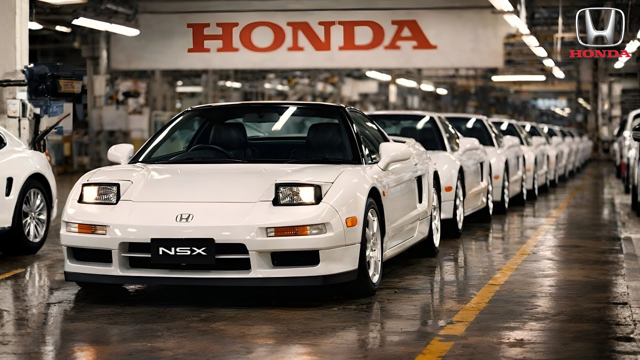 Inside the Honda NSX Factory–“The Ferrari of Asia” and Its Revolutionary Production, Recreated by AI