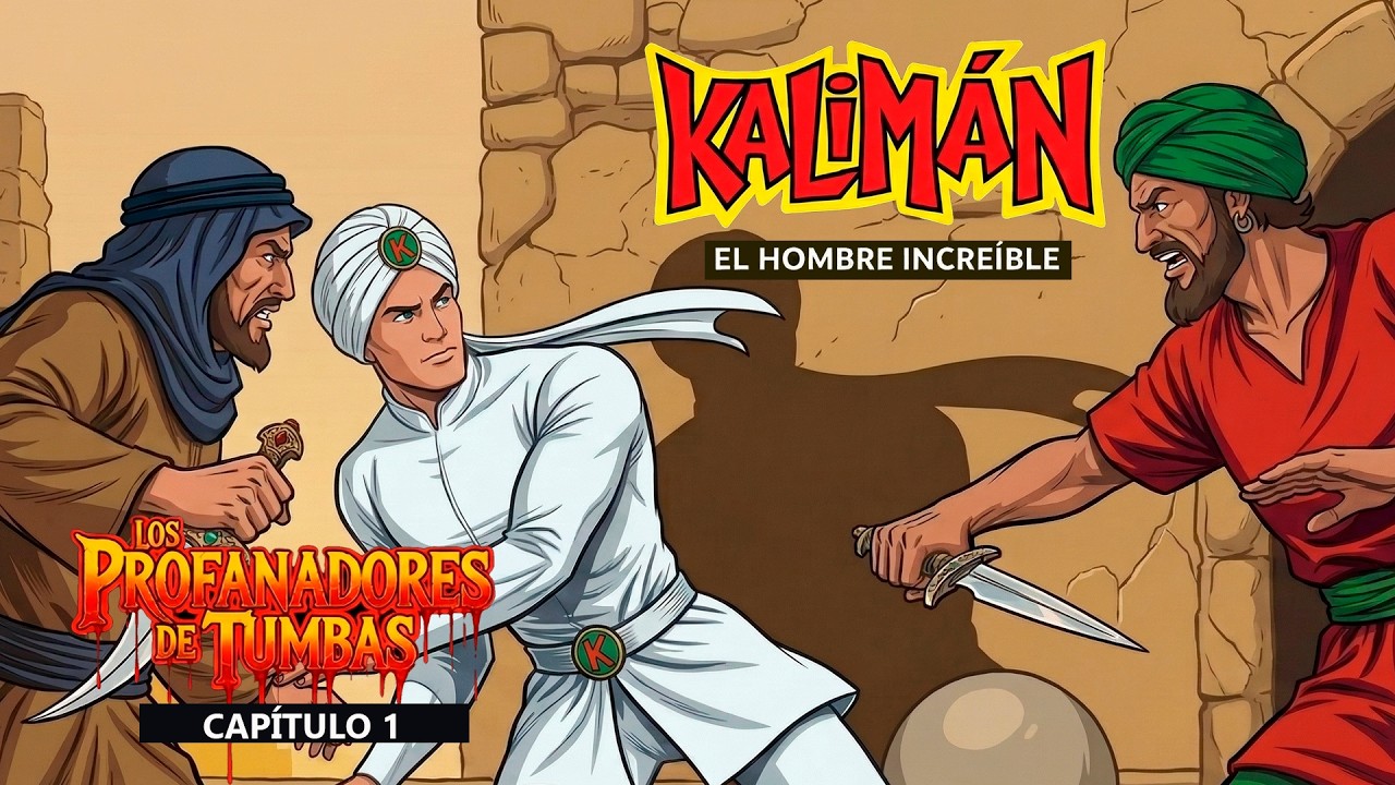 KALIMÁN – Capítulo 1 (Completo): Profanadores de Tumbas