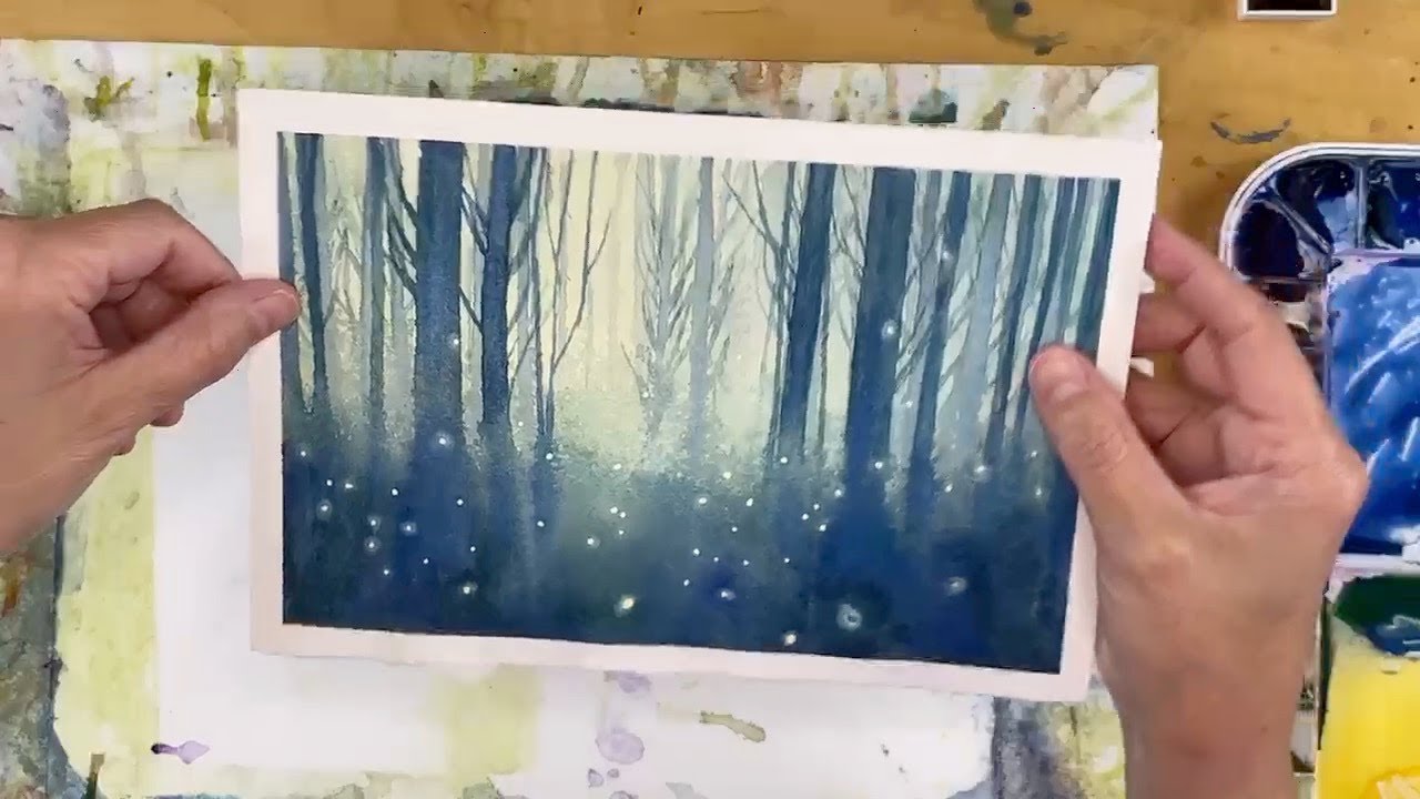 Adding Drama to a Landscape with Fireflies