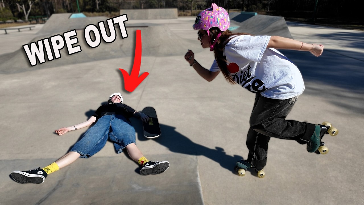 Jayla And Aydah Go To The Skate Park 🛹