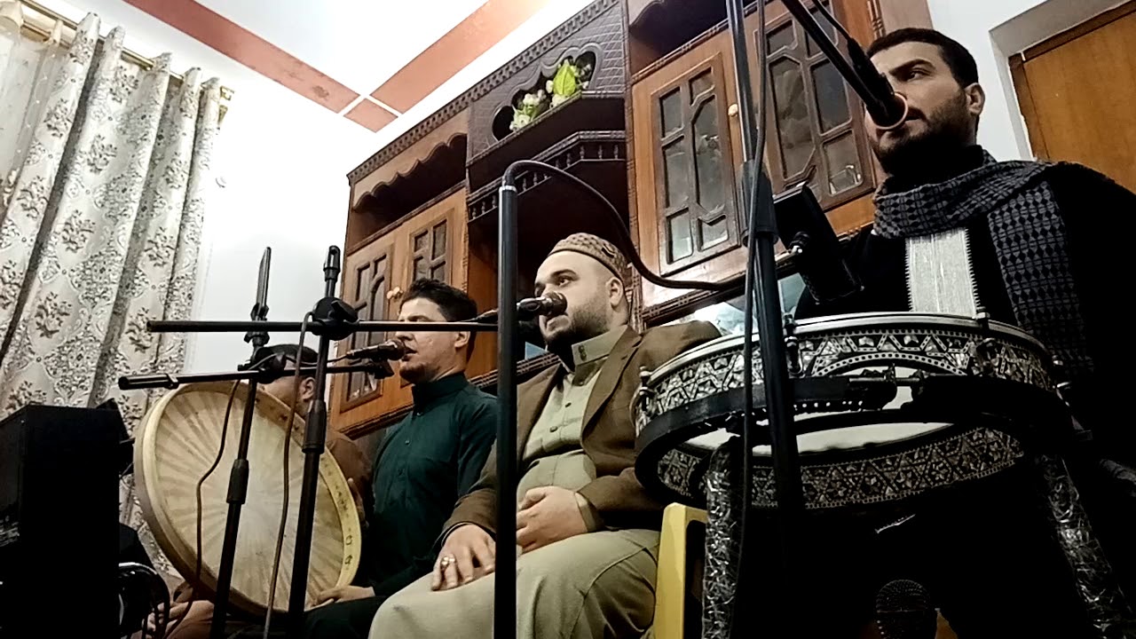 المداح الشيخ أركان القيسي والمداح احمد ظافر قصيدة (( يا ربنا يا سامع ادعانا))