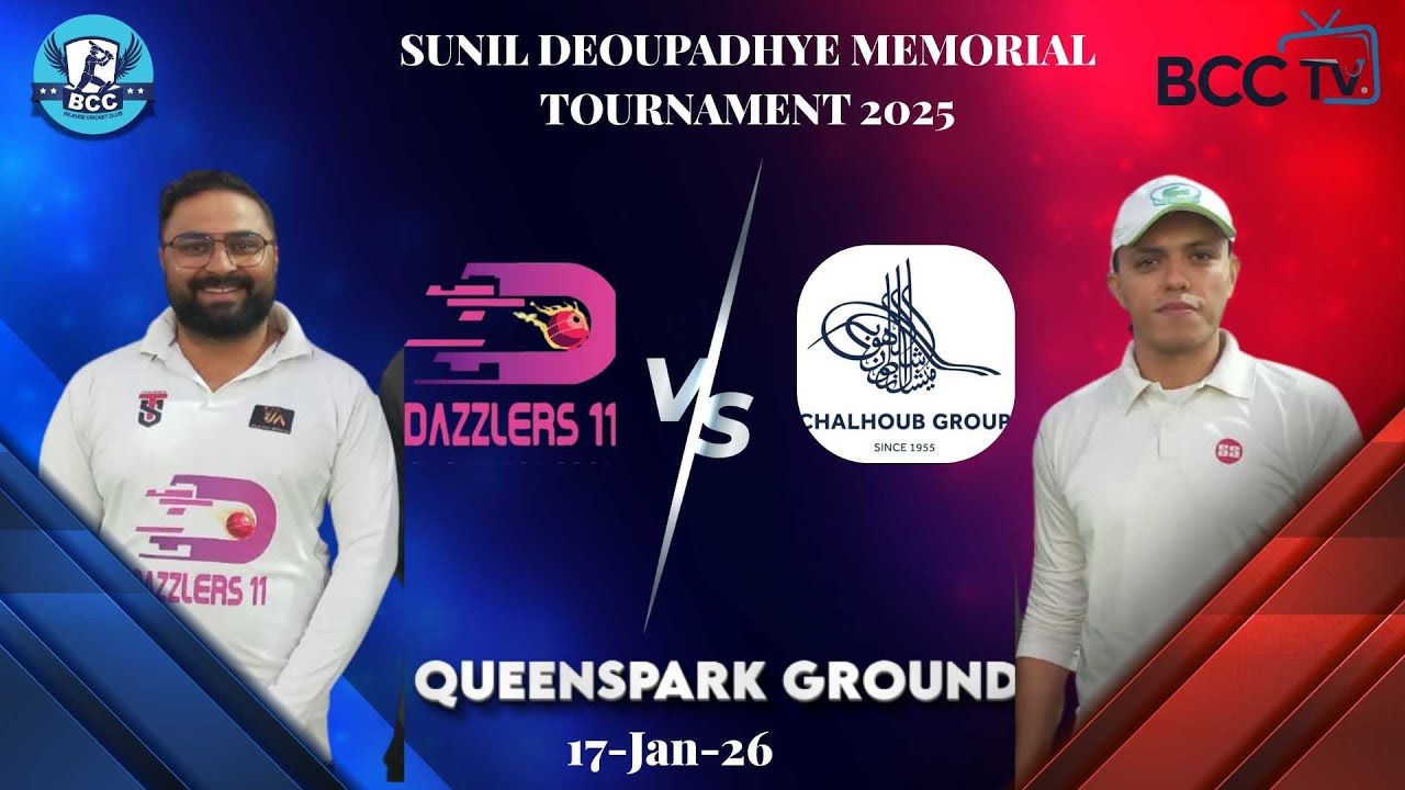 17-Jan-26 Dazzlers 11 Vs Chalhoub XI