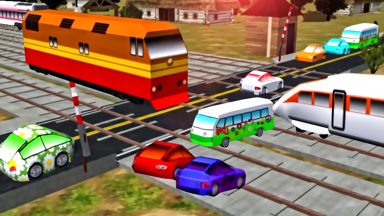 Car Driving Local Train