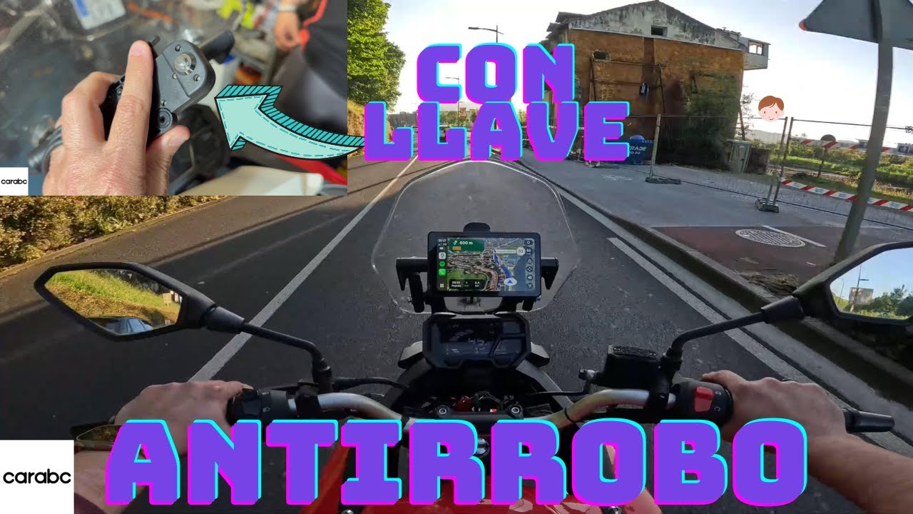 EL MEJOR Y MAS SEGURO CARPLAY PARA MOTO Y PUNTO. | CARABC DM601C