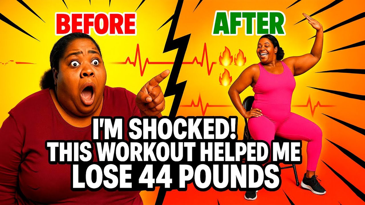 Burn 300 Calories FAST with This Hip Hop Chair Tabata Workout That Melts Fat SAFELY!