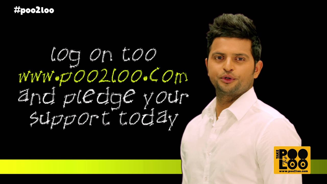 Poo2Loo: Suresh Raina Takes The Pledge!