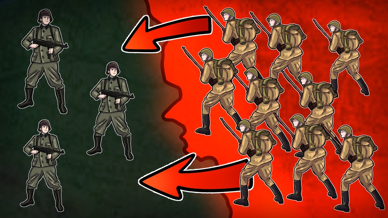 Using 20,000,000 Men To Build the Largest Human Wave in Hoi4.