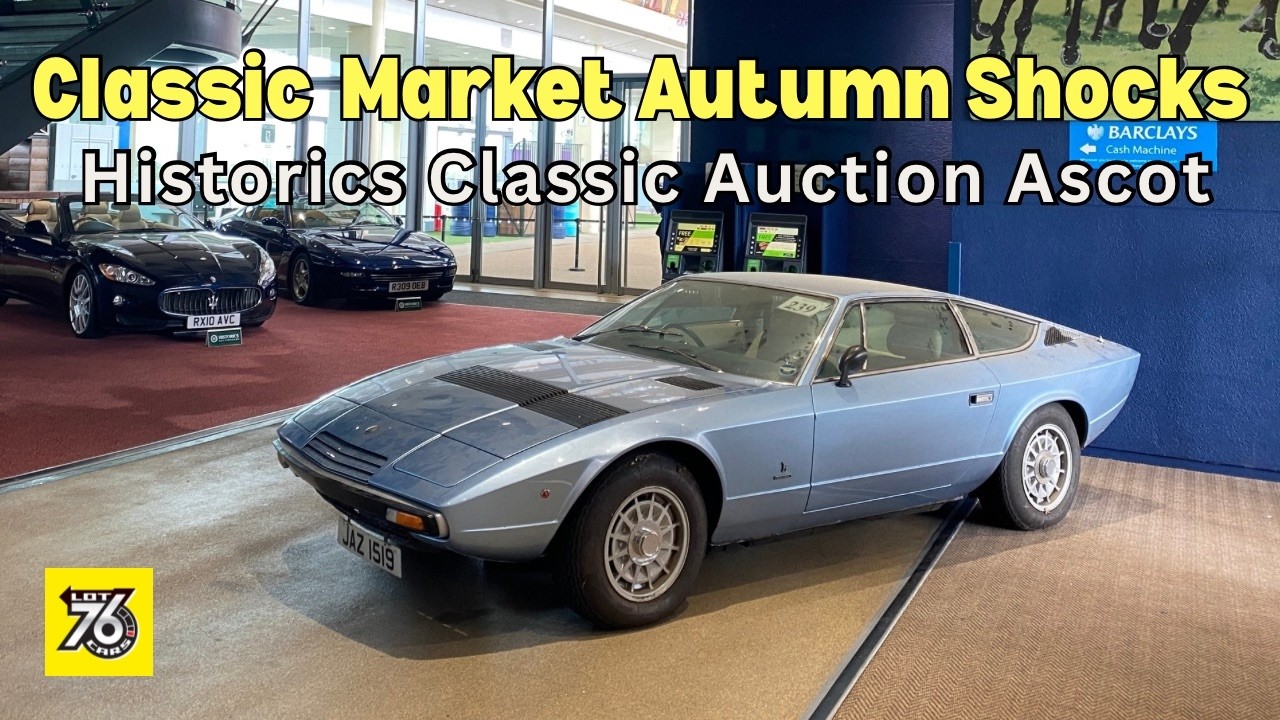 Classic Car Prices Are Crashing? Historics Ascot Autumn 2026 Results!