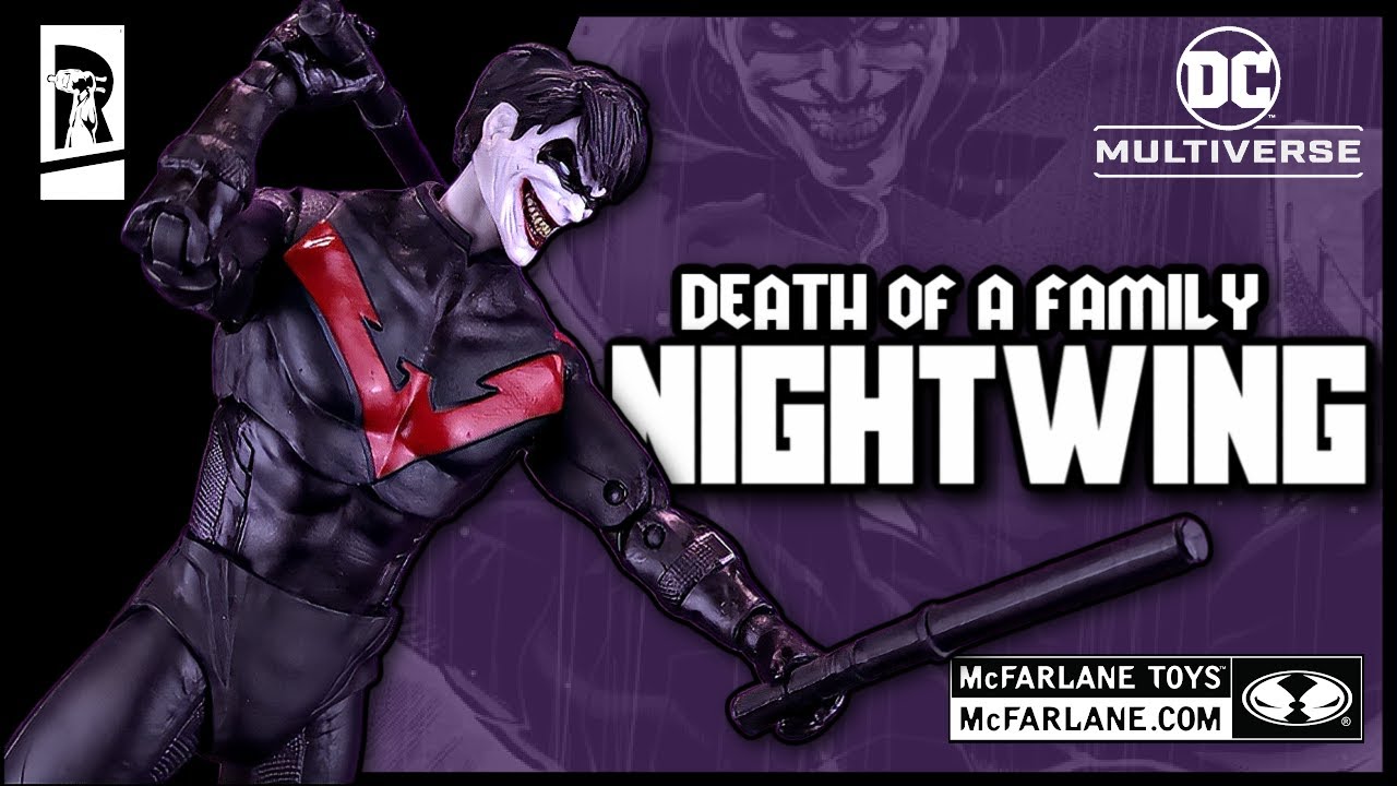 McFarlane Toys DC Multiverse Death of the Family Nightwing Figure Review