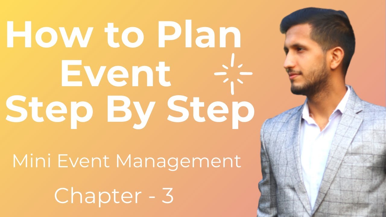 How to Plan an Event Step By Step  | Chapter 3 | Hindi [Event Management]