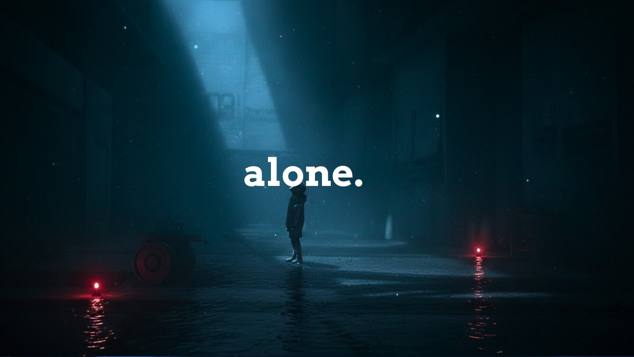 a quiet comfort in being alone.