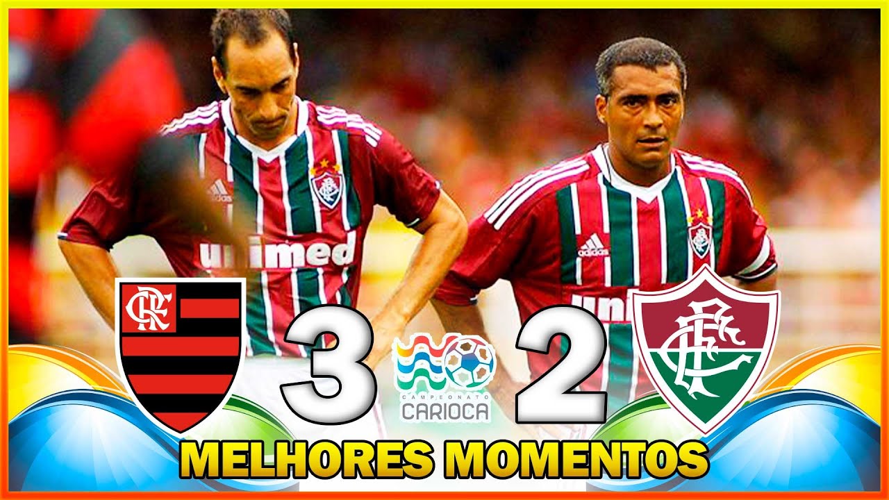 FLAMENGO 3  x 2 FLUMINENSE ● MELHORES MOMENTOS ● FINAL DA TAÇA GUANABARA ● CAMPEONATO CARIOCA 2004